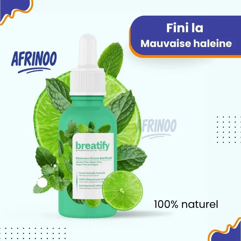BREATIFY - Élimine la mauvaise haleine rapidement et naturellement