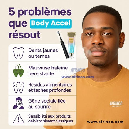 BodyAccel Original – Blanchiment dentaire rapide avec résultats garantis